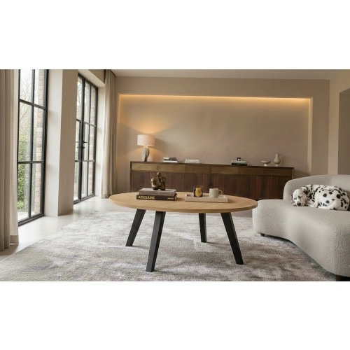 STOLIK KAWOWY z Drewna Litego  Dębowego - Jesionowego  STK-900